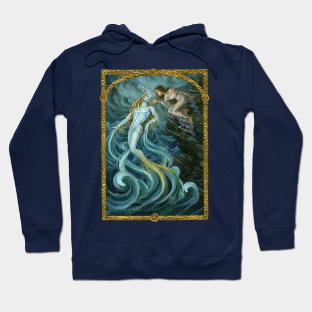 The Water Elemental and his Lover Hoodie by BohemianWeasel